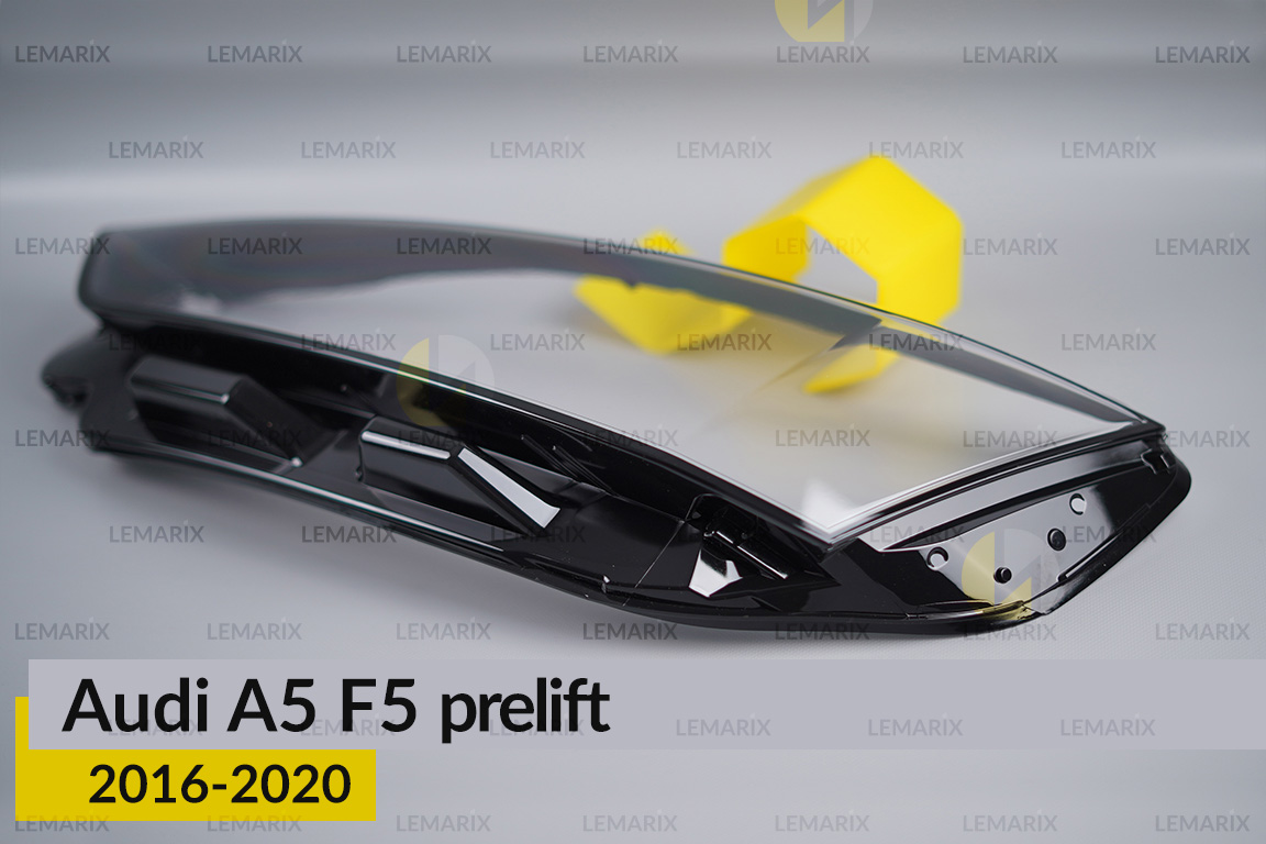 Скло фари Audi A5 F5 (2016-2020) дорест ліве