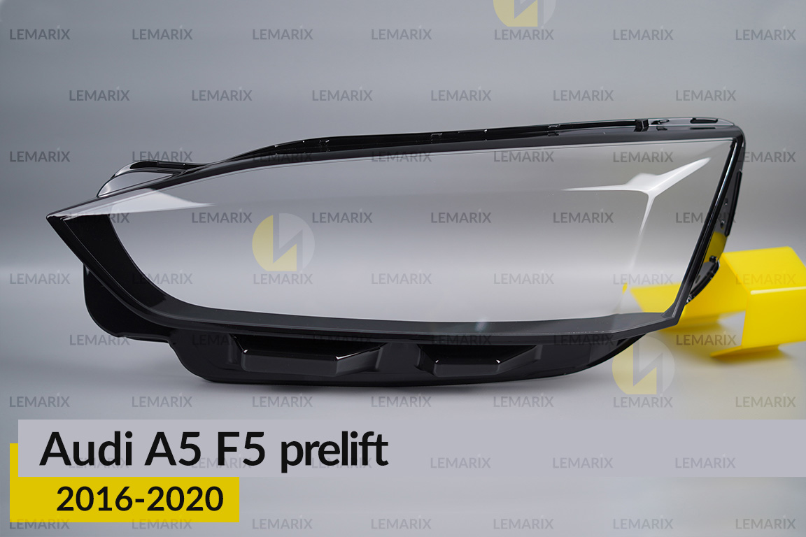 Скло фари Audi A5 F5 (2016-2020) дорест ліве