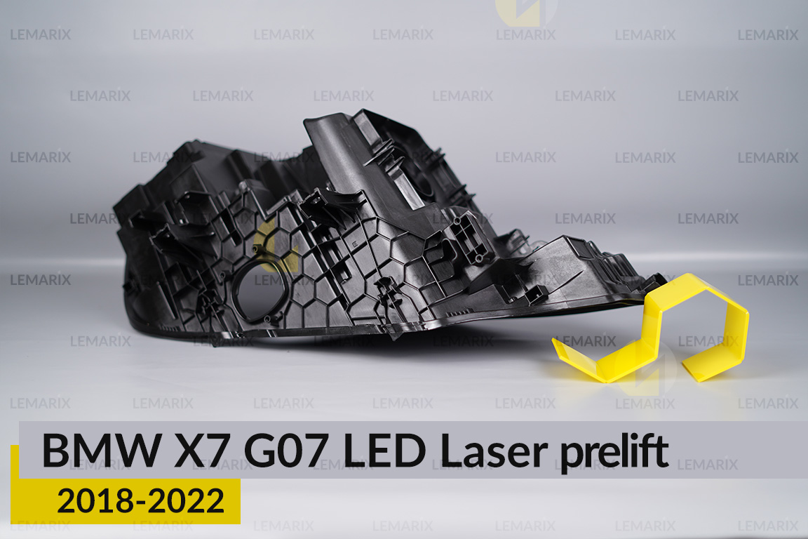 Корпус фары BMW X7 G07 LED Laser (2018-2022) дорест левый