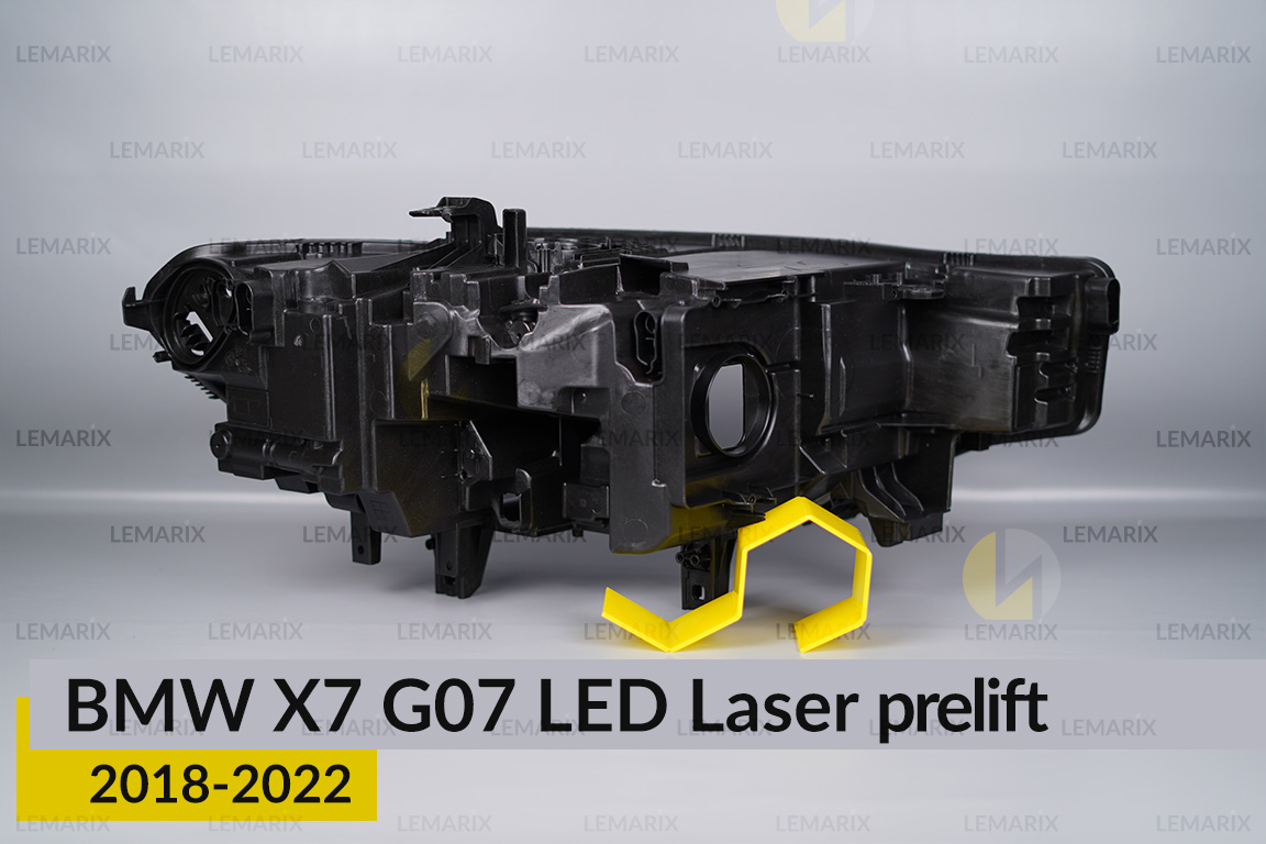 Корпус фары BMW X7 G07 LED Laser (2018-2022) дорест левый