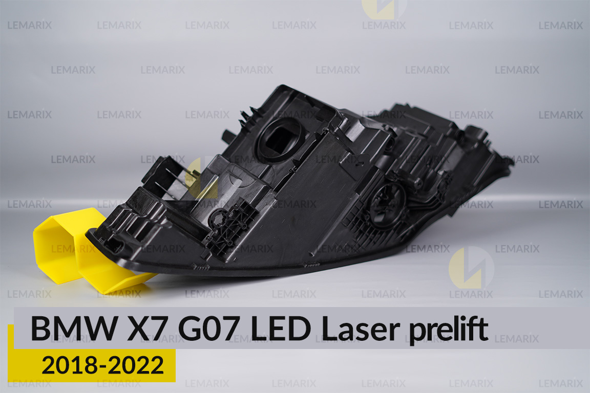 Корпус фары BMW X7 G07 LED Laser (2018-2022) дорест левый