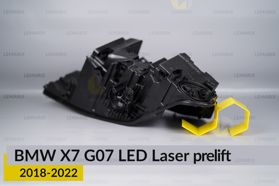 Корпус фары BMW X7 G07 LED Laser (2018-2022) дорест левый
