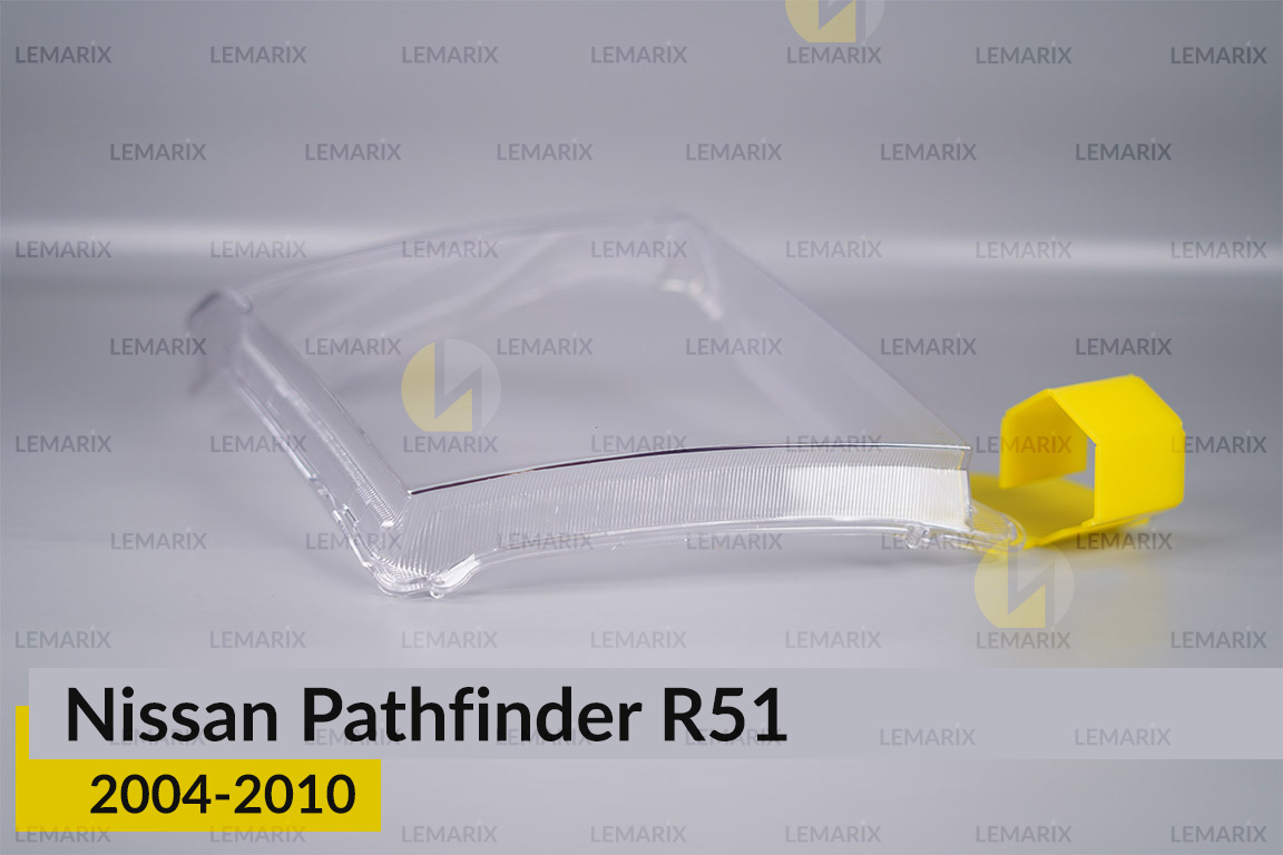 Стекло фары Nissan Pathfinder R51 (2004-2010) левое