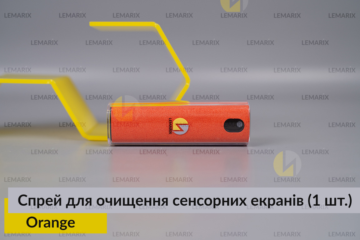 Портативный спрей для очистки сенсорных экранов Orange Lemarix