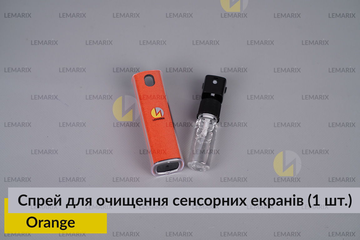 Портативный спрей для очистки сенсорных экранов Orange Lemarix