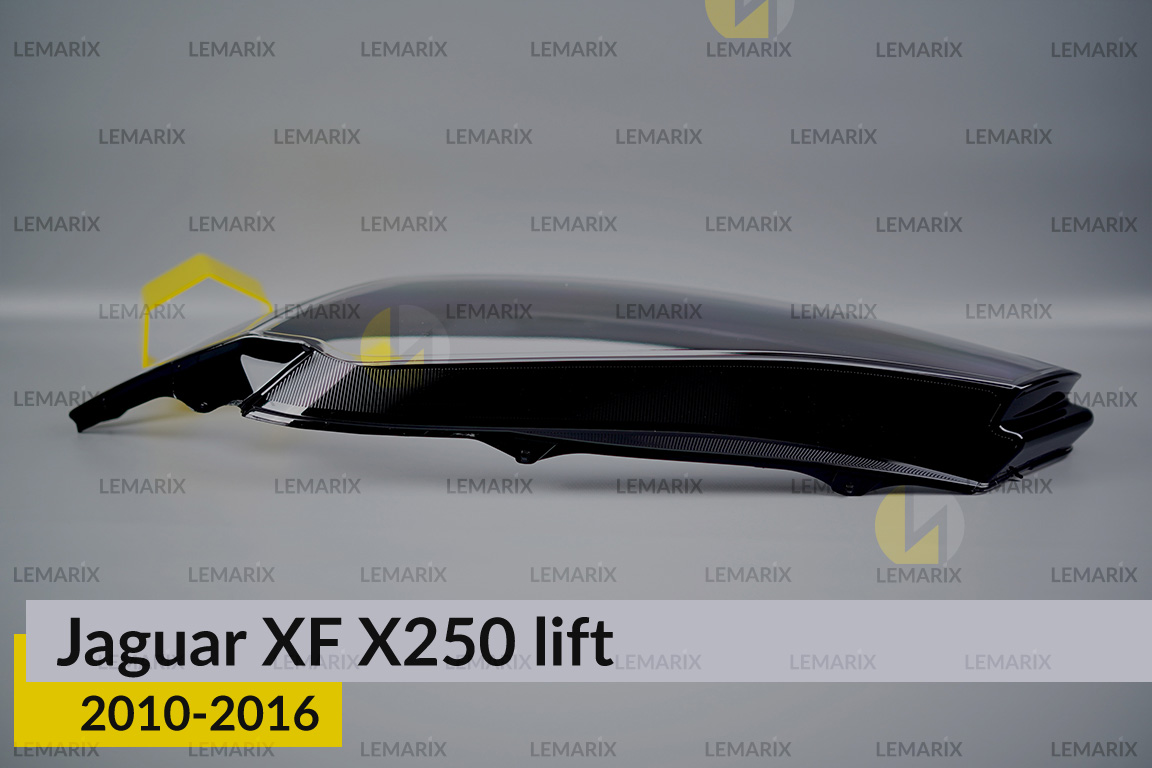 Скло фари Jaguar XF X250 (2010-2016) рест ліве