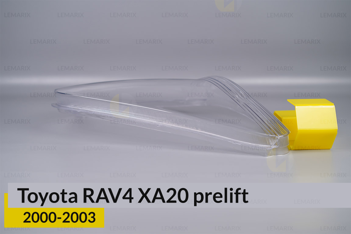 Стекло фары Toyota RAV4 XA20 (2000-2003) дорест правое