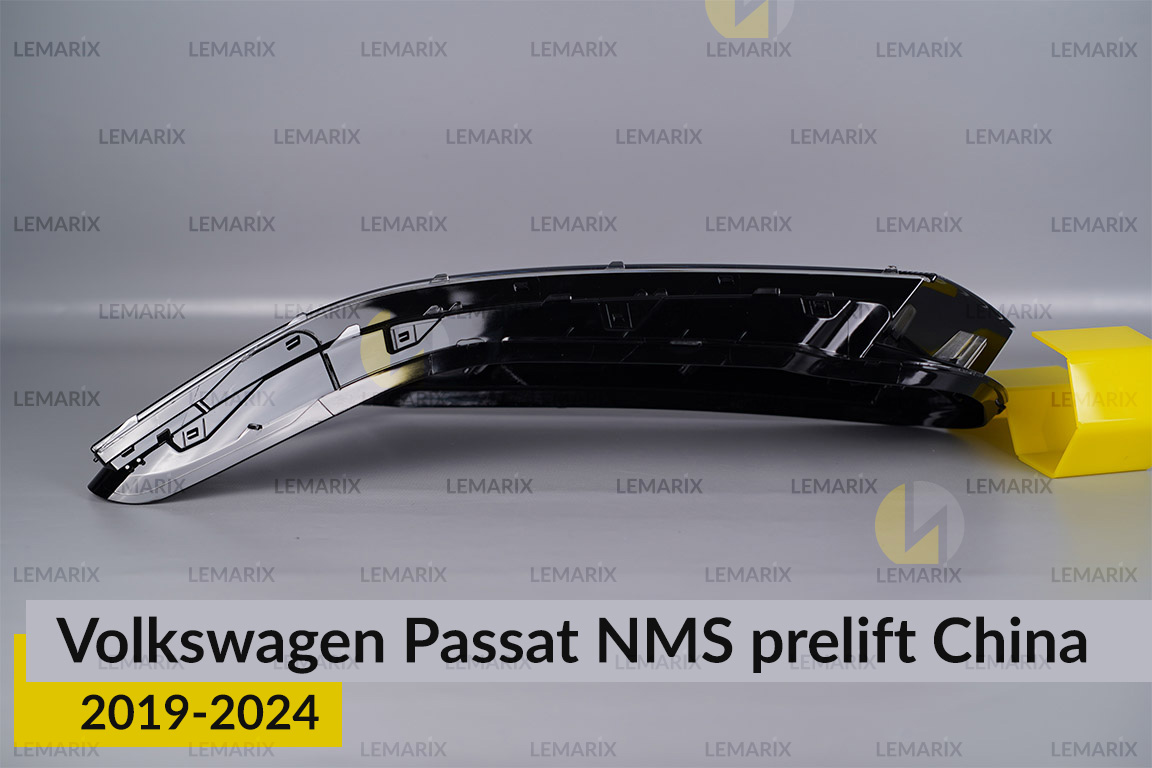 Скло фари VW Volkswagen Passat China (2019-2024) дорест ліве