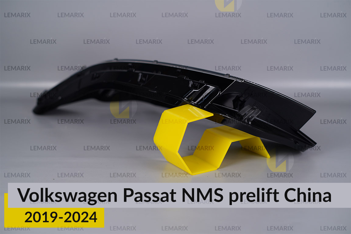 Скло фари VW Volkswagen Passat China (2019-2024) дорест ліве