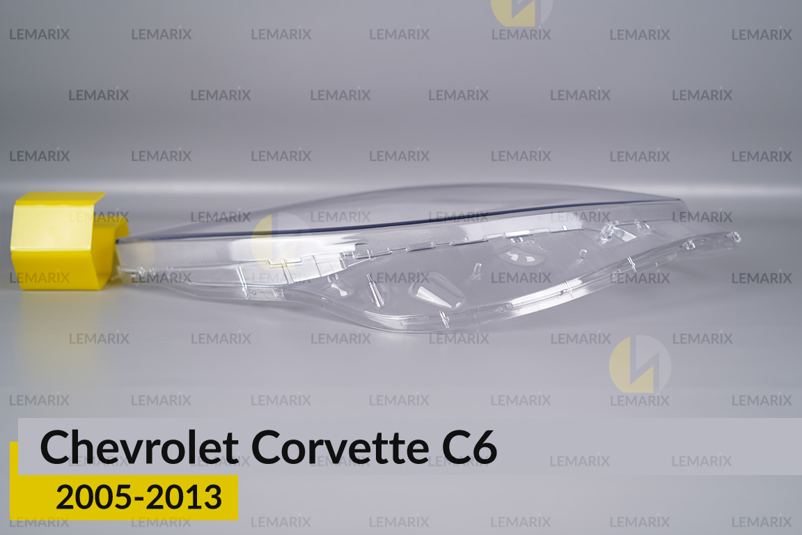 Стекло фары Chevrolet Corvette C6 (2005-2013) правое
