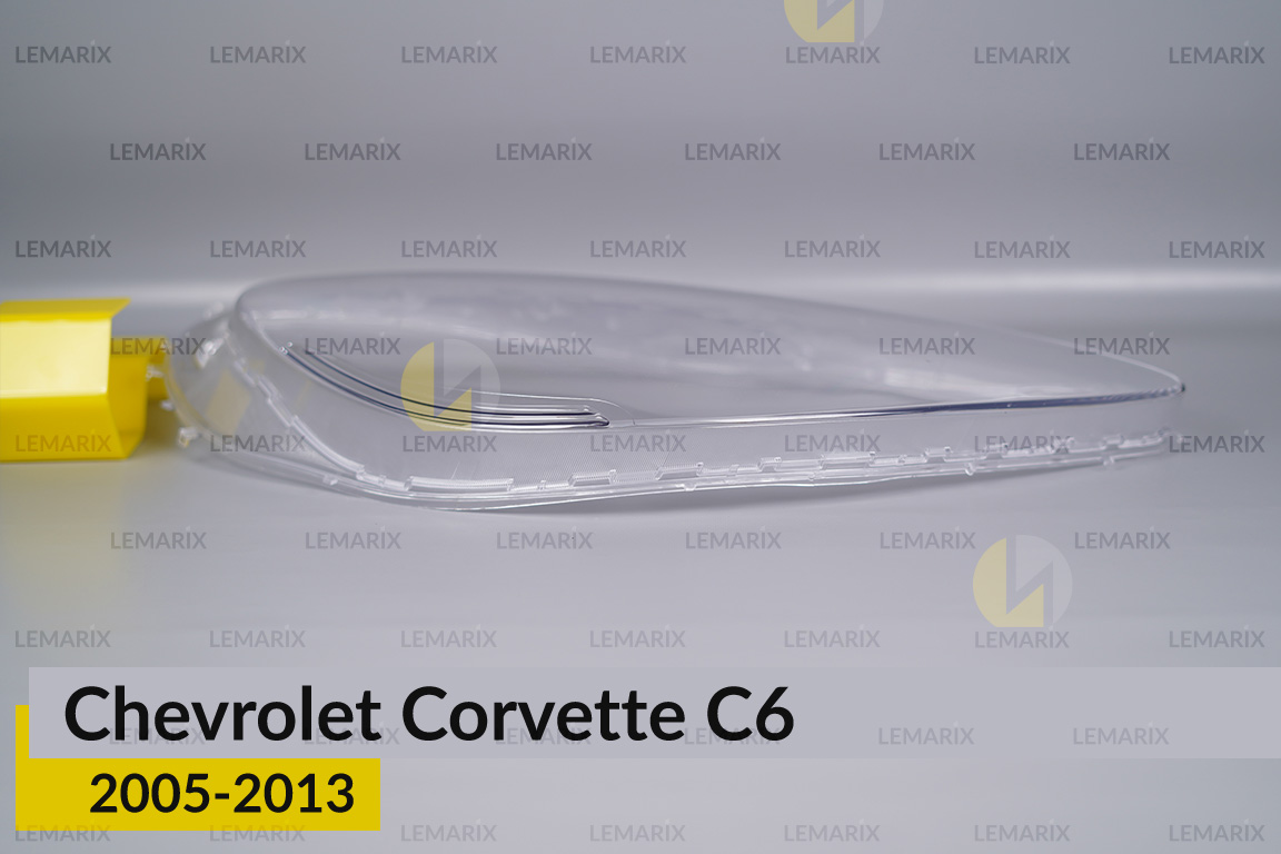 Стекло фары Chevrolet Corvette C6 (2005-2013) правое