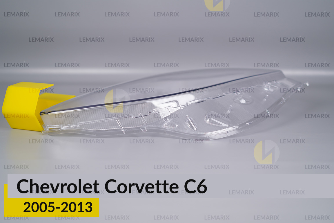 Стекло фары Chevrolet Corvette C6 (2005-2013) правое