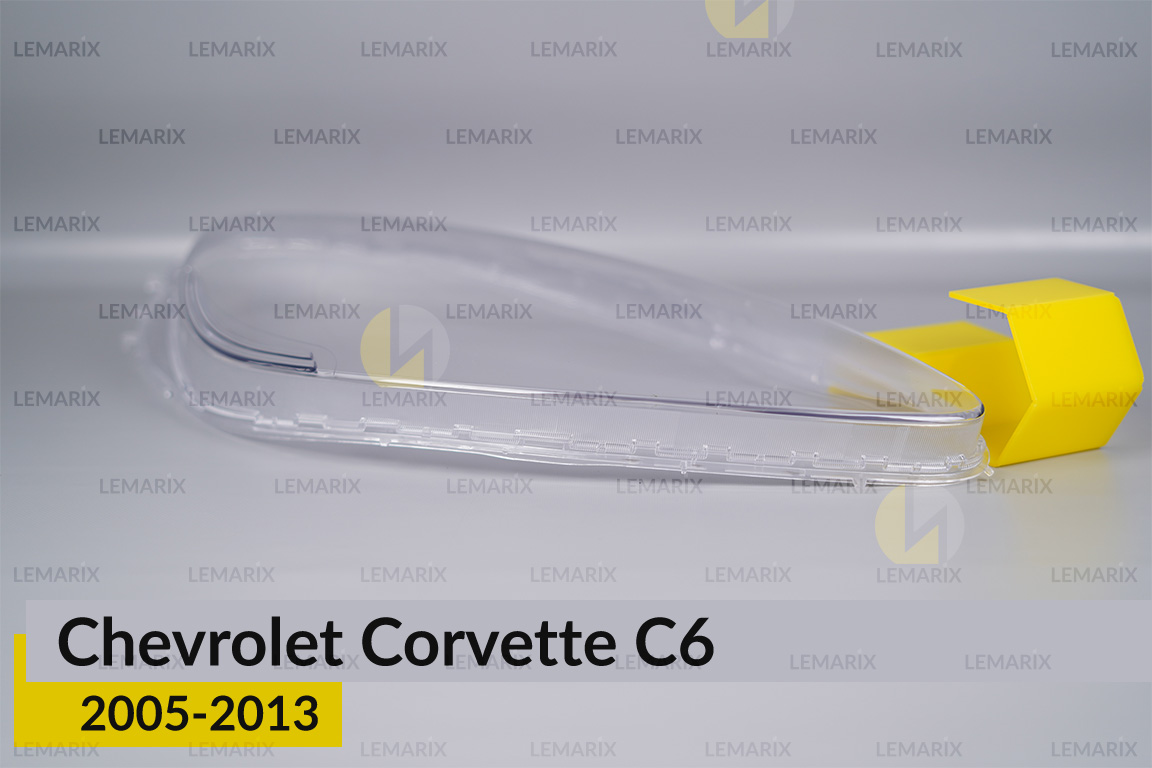 Стекло фары Chevrolet Corvette C6 (2005-2013) правое