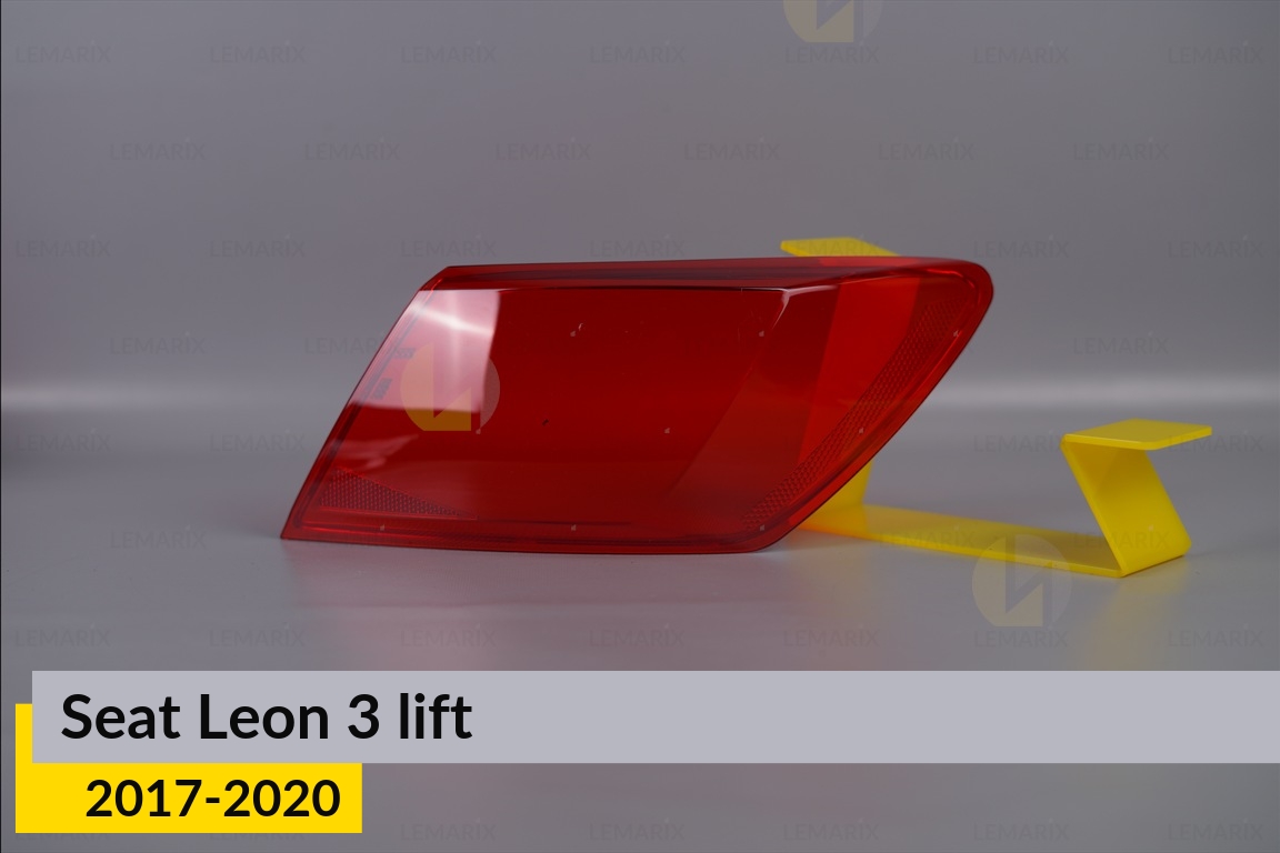 Скло заднього ліхтаря зовнішнє в крилі Seat Leon 3 (2017-2020) рест праве