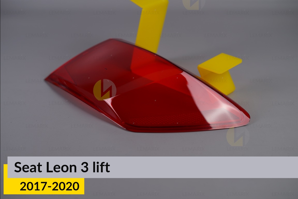 Скло заднього ліхтаря зовнішнє в крилі Seat Leon 3 (2017-2020) рест праве