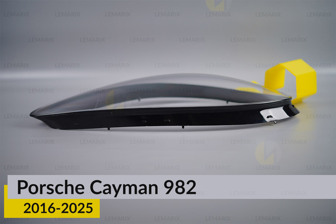Стекло фары Porsche Cayman 982 (2016-2025) правое