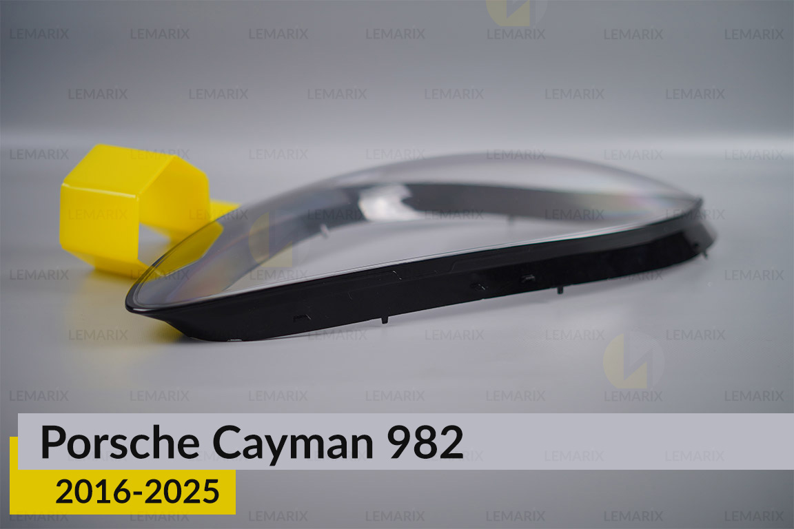 Стекло фары Porsche Cayman 982 (2016-2025) правое