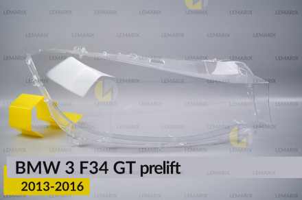 Скло фари BMW 3 F34 GT (2013-2016) дорест праве