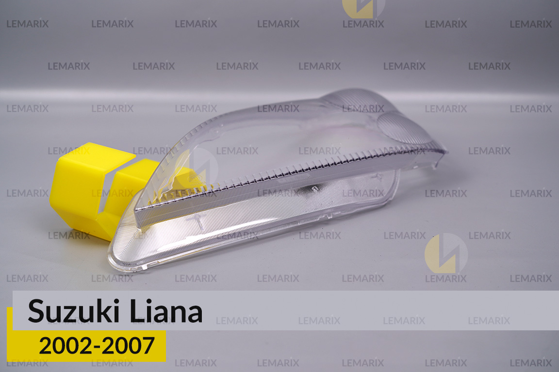 Стекло фары Suzuki Liana (2002-2007) левое