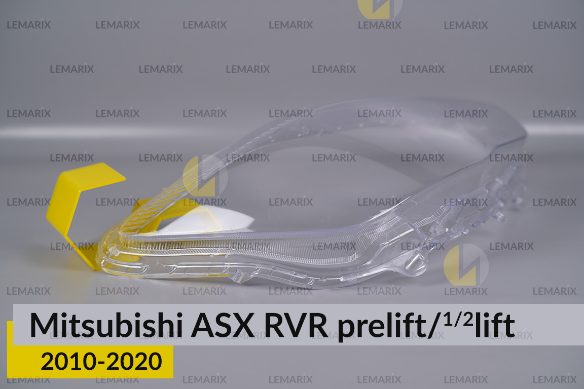 Скло фари Mitsubishi ASX RVR (2010-2020) дорест/1/2 рест праве