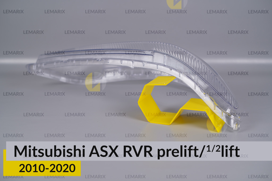 Скло фари Mitsubishi ASX RVR (2010-2020) дорест/1/2 рест праве