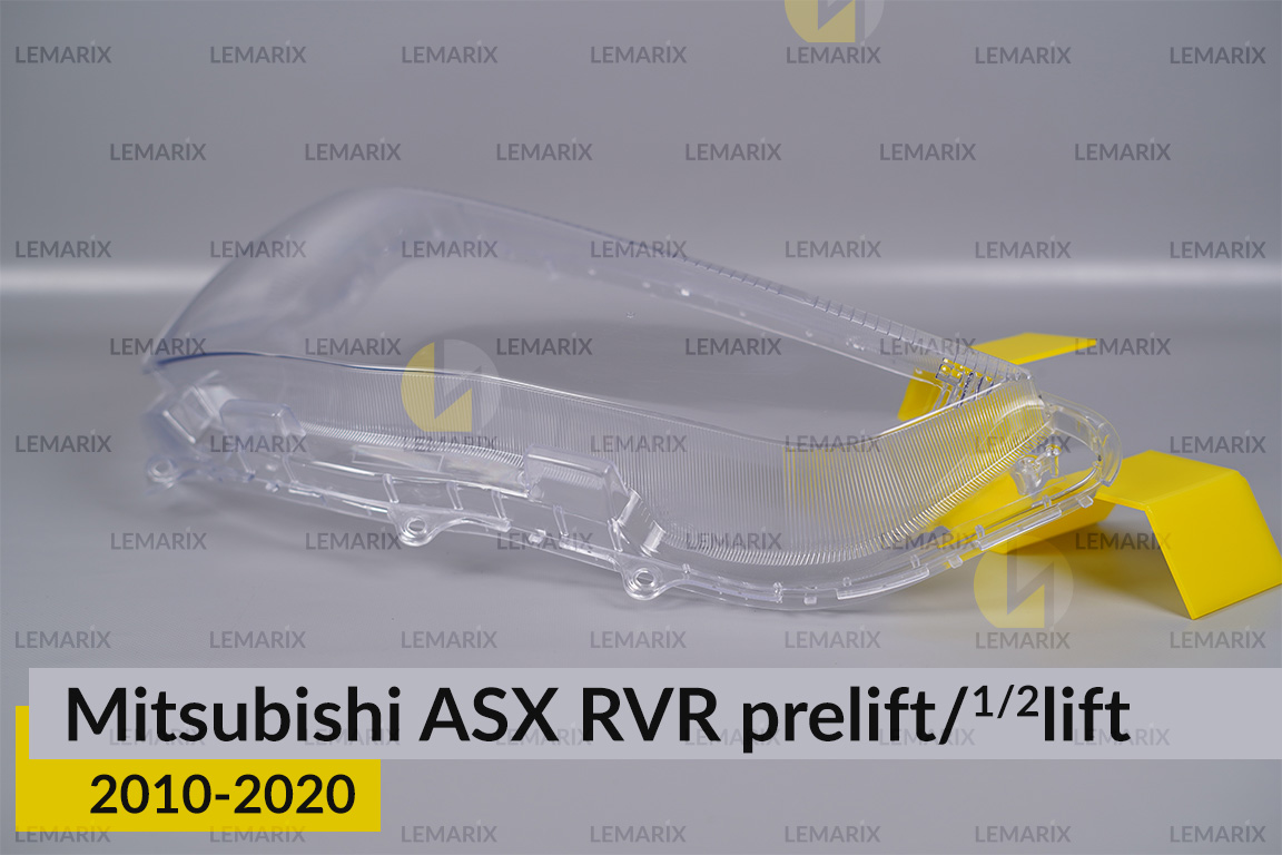 Скло фари Mitsubishi ASX RVR (2010-2020) дорест/1/2 рест праве