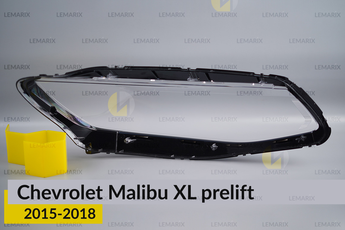 Скло фари Chevrolet Malibu XL (2015-2018) дорест ліве