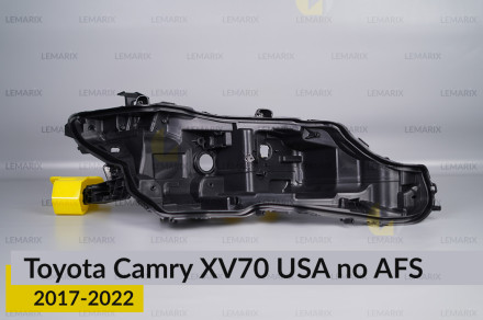 Корпус фари Toyota Camry XV70 USA no AFS (2017-2022) правий