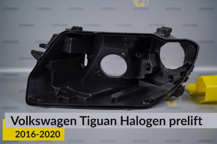 Корпус фари VW Volkswagen Tiguan Halogen (2016-2020) дорест лівий