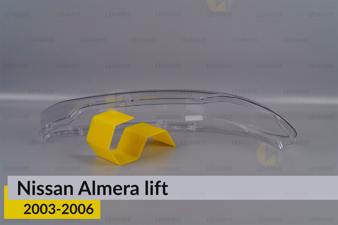 Стекло фары Nissan Sunny (2003-2005) рест правое