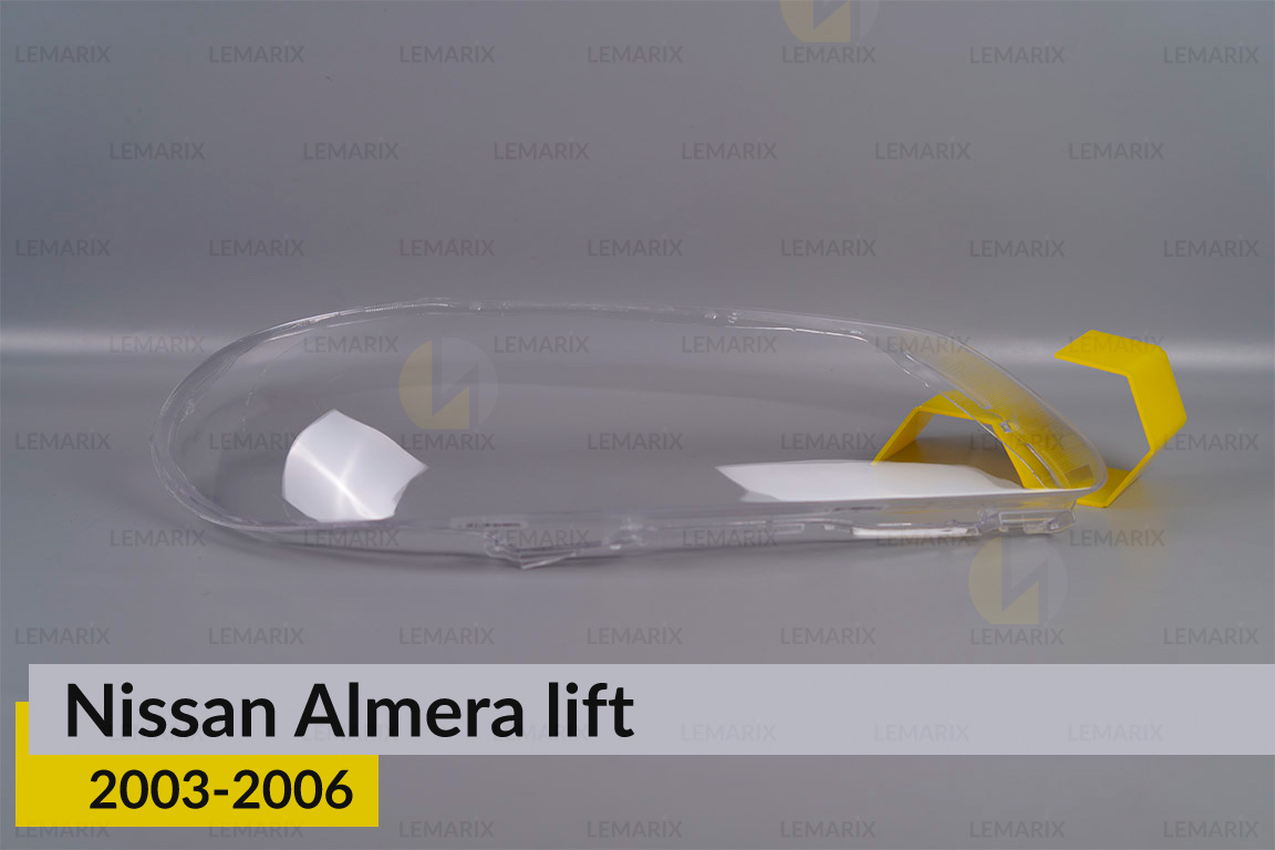 Стекло фары Nissan Sunny (2003-2005) рест правое
