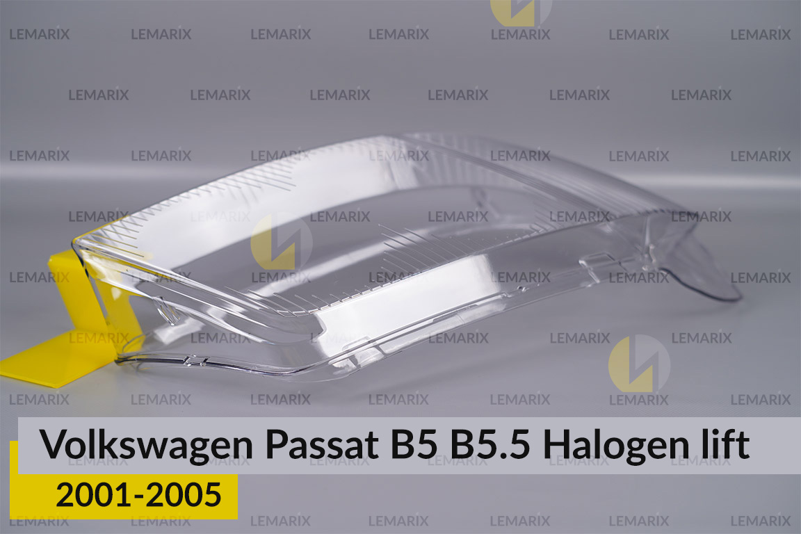 Стекло фары VW Volkswagen Passat B5 B5.5 Halogen (2001-2005) рест правое