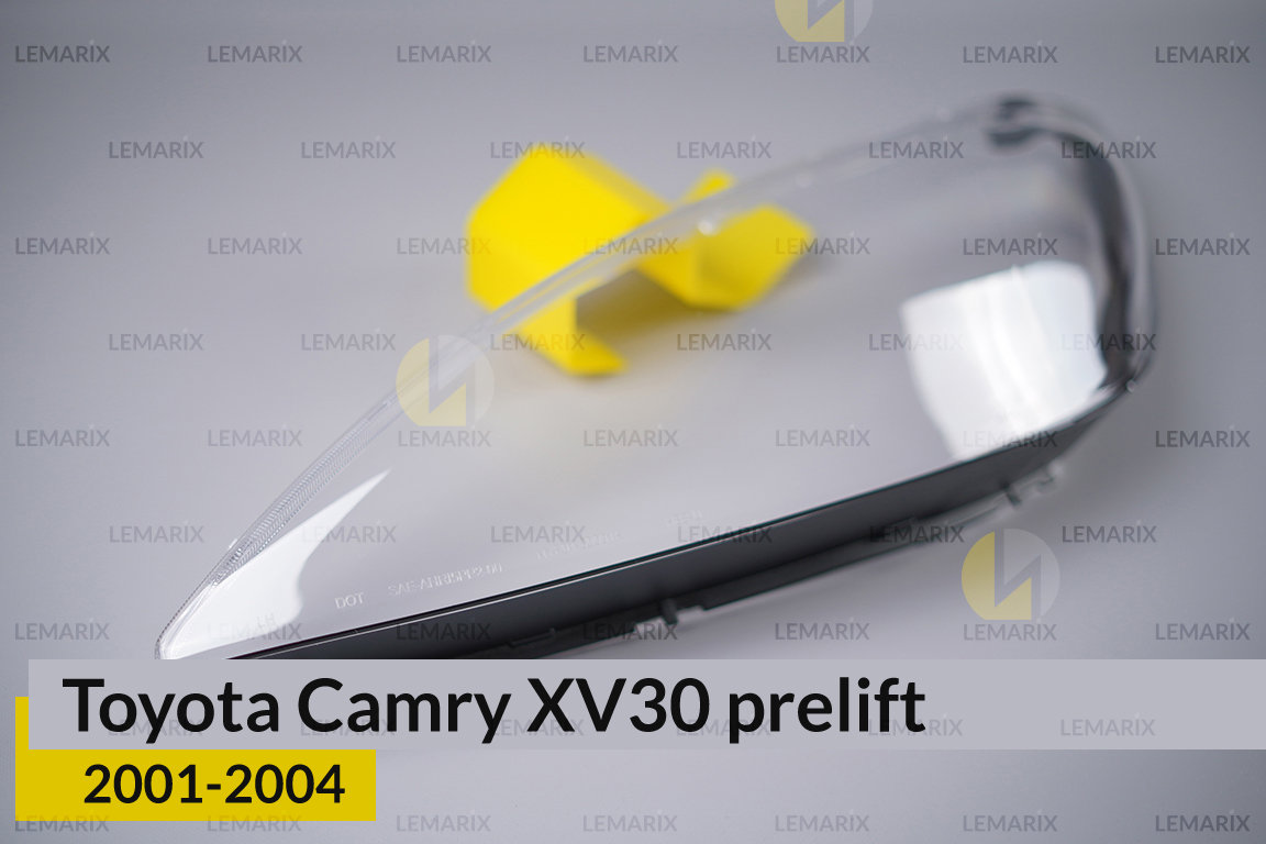 Скло фари Toyota Camry XV30 (2001-2004) дорест ліве