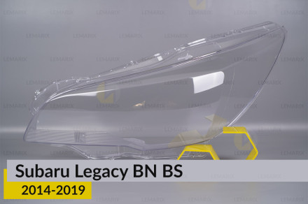 Стекло фары Subaru Legacy BN BS (2014-2017) дорест левое
