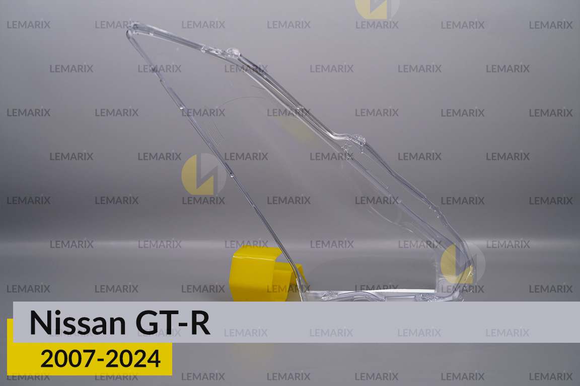 Стекло фары Nissan GT-R (2007-2024) левое