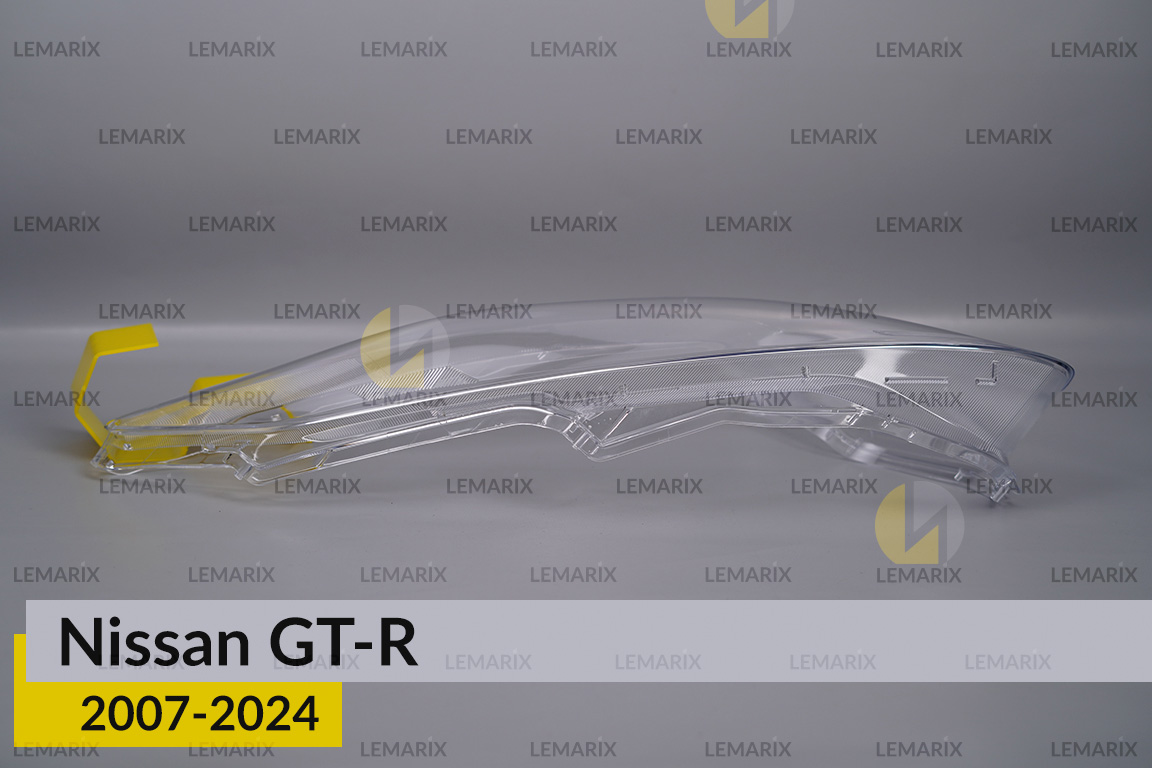 Стекло фары Nissan GT-R (2007-2024) левое