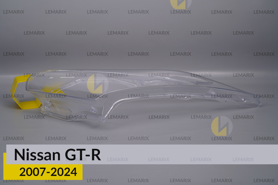 Стекло фары Nissan GT-R (2007-2024) левое