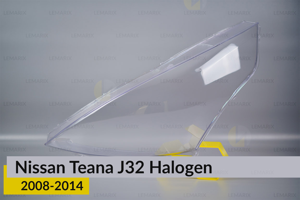 Стекло фары Nissan Teana J32 Halogen (2008-2014) левое