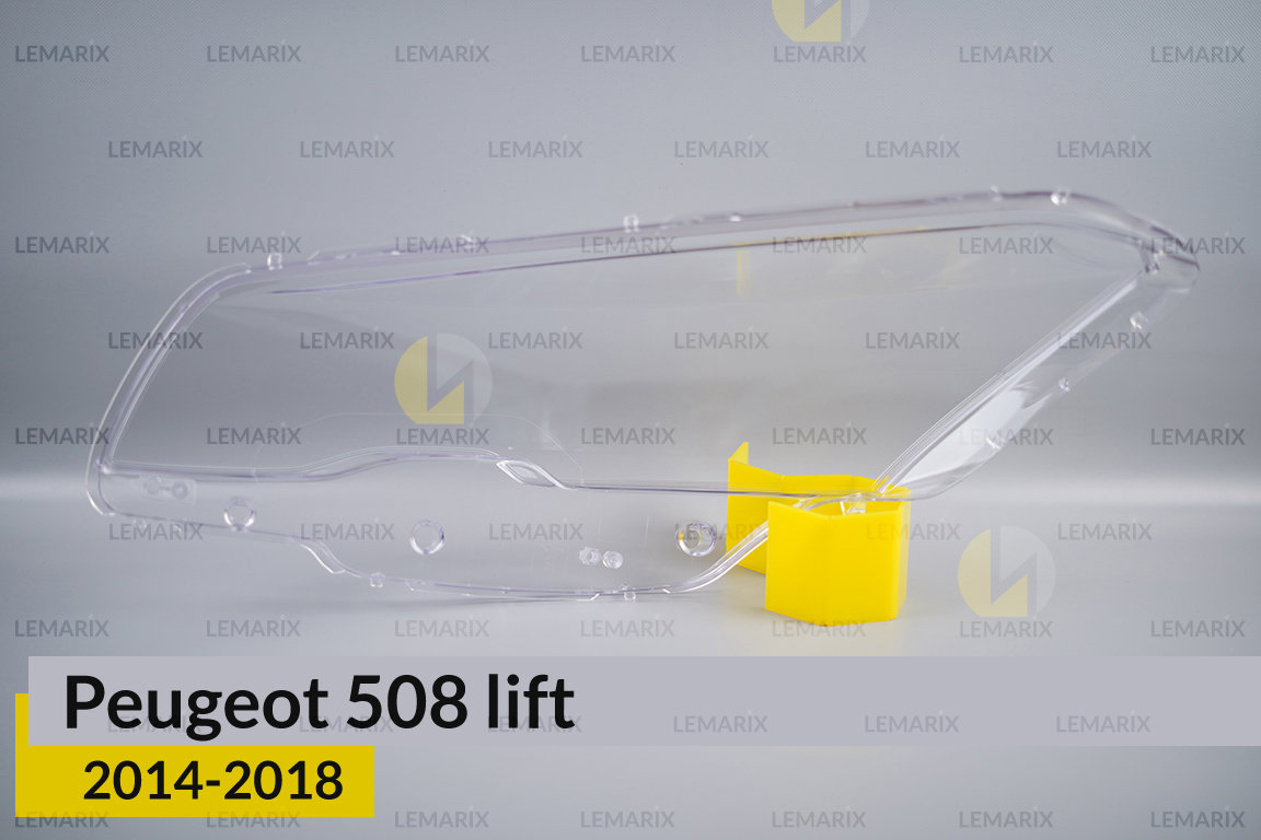 Стекло фары Peugeot 508 (2014-2018) рест правое