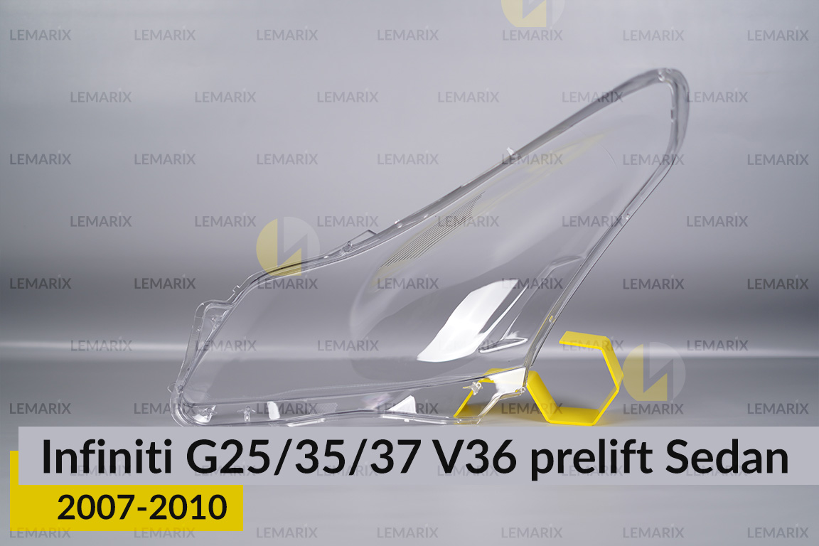 Стекло фары Infiniti G25/35/37 V36 Sedan (2007-2010) дорест правое