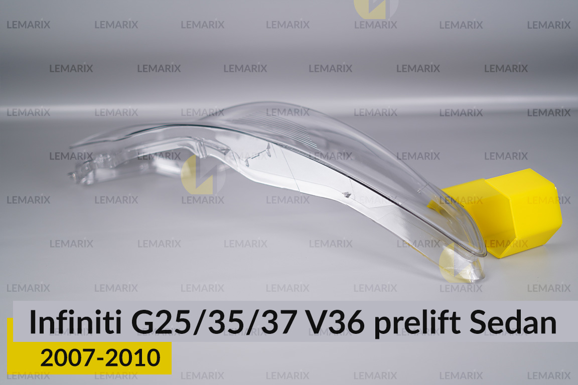 Стекло фары Infiniti G25/35/37 V36 Sedan (2007-2010) дорест правое