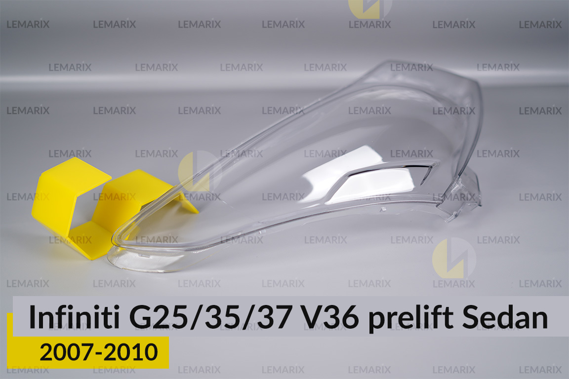 Стекло фары Infiniti G25/35/37 V36 Sedan (2007-2010) дорест правое