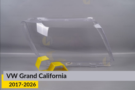 Скло фари VW Volkswagen Grand California (2017-2026) праве