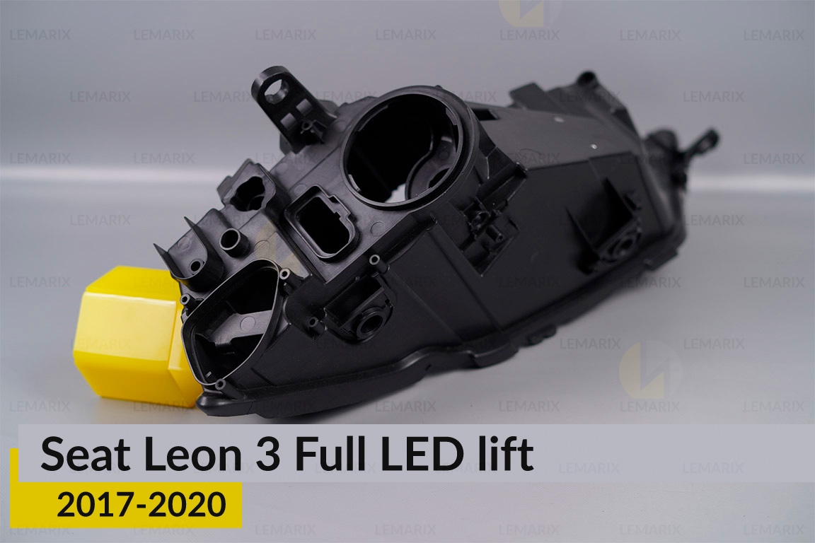 Корпус фары Seat Leon 3 Full LED (2017-2020) рест правый