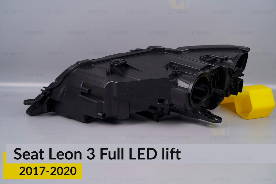 Корпус фары Seat Leon 3 Full LED (2017-2020) рест правый