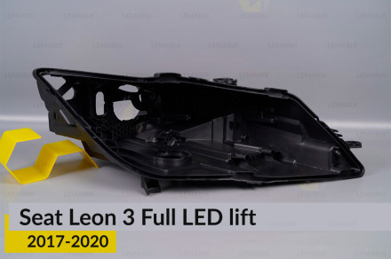 Корпус фари Seat Leon 3 Full LED (2017-2020) рест правий