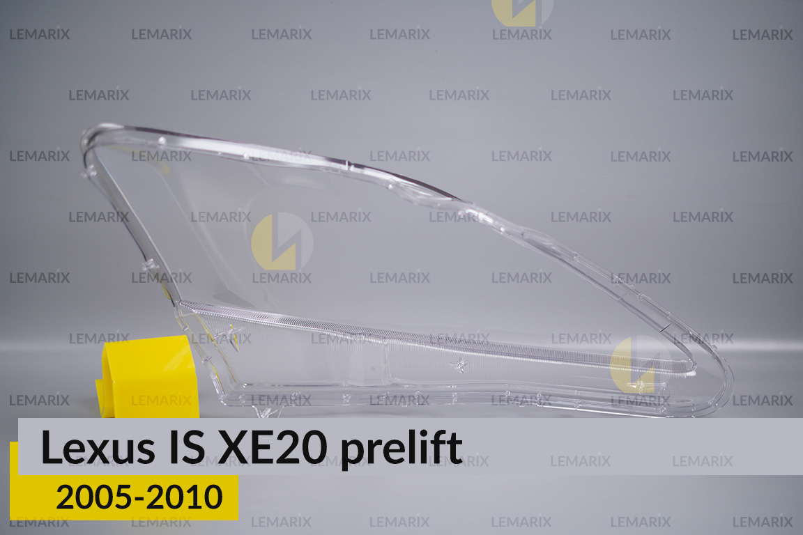 Скло фари Lexus IS XE20 (2005-2010) дорест ліве