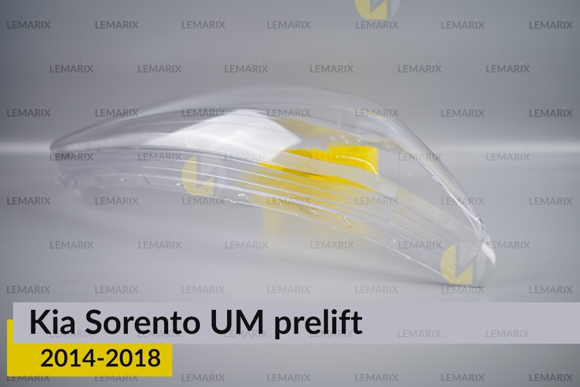 Стекло фары KIA Sorento UM (2014-2018) дорест правое