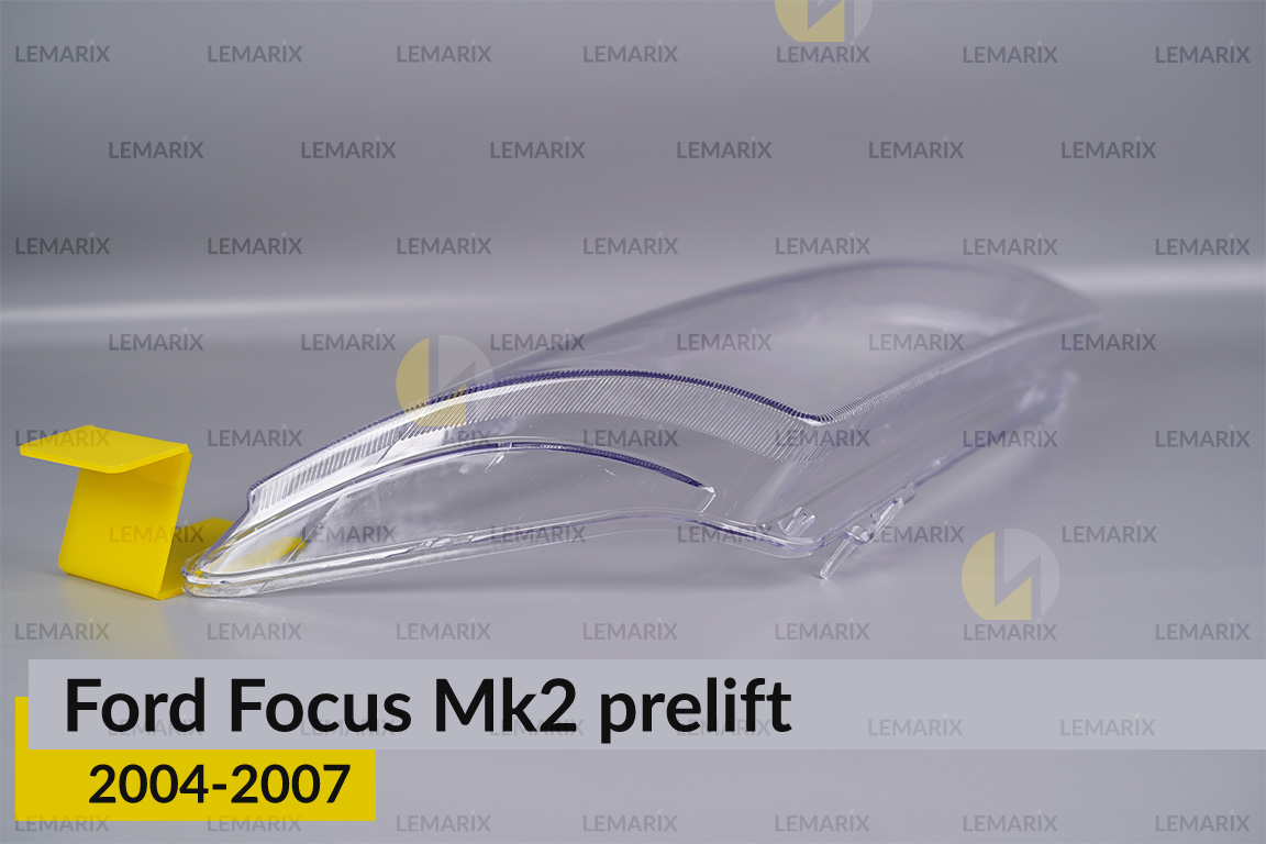 Стекло фары Ford Focus Mk2 (2004-2007) дорест правое