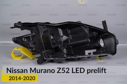 Корпус фары Nissan Murano Z52 LED (2014-2020) дорест правый